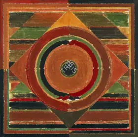 Raza, S.H. (Artist). Naga, 1992 | Painting