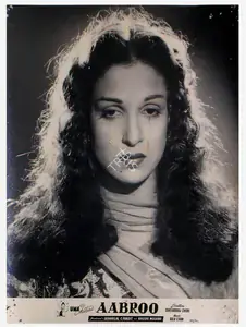 Mulvani, Khushi (Producer), Aabroo, 1956 | Lobby Card