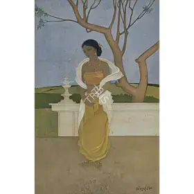 Kar, Chintamoni (Artist). Untitled, c.1960 | Painting