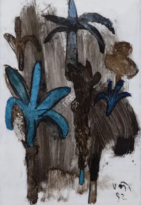 Subramanyan, K.G. (Artist). Untitled, 1992 | Painting