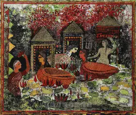 Burman, Jayshri (Artist). Untitled, 1997 | Painting