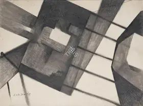 Shaw, Lalu Prasad (Artist). Untitled, 1977 | Drawing