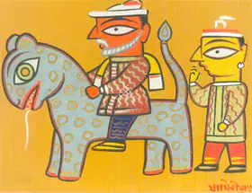 Roy, Jamini (Artist). Untitled, n.d. | Painting