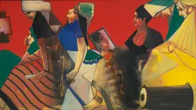 Maity, Paresh (Artist). Untitled, 2002 | Painting