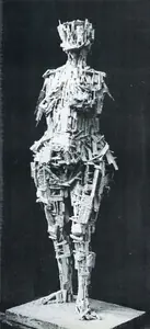 Kaneria, Raghav (Artist). Plaster and Wood, 1964 | Sculpture
