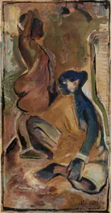 Husain, M.F. (Artist). Untitled, c.1950s | Painting