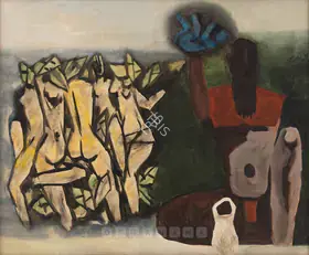 Husain, M.F. (Artist). Untitled, n.d. | Painting