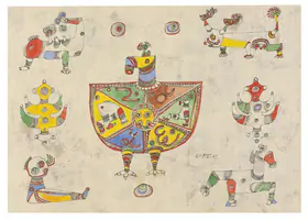 Gujral, Satish (Artist). Untitled, 1967 | Painting