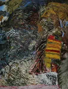 Kaur, Rajnish (Artist). Backward Is Forward, 1998 | Painting