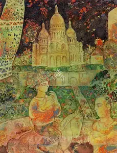 Burman, Sakti (Artist). Untitled, n.d. | Painting