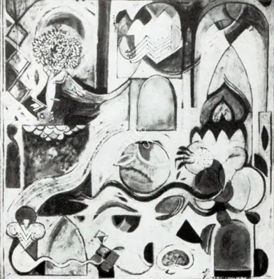 Gopinath, P. (Artist). Biomorphic Images, n.d. | Painting