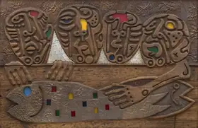 Sagara, Piraji (Artist). Untitled, 1972 | Painting