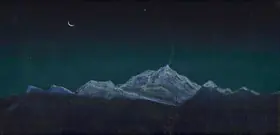 Roerich, Nicholas (Artist). Himalayas, Sikkim, c.1928-1929 | Painting