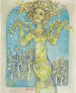 Burman, Sakti (Artist). Untitled, c.1970 | Painting