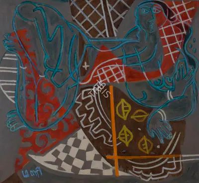 Subramanyan, K.G. (Artist). Untitled, 1980 | Painting