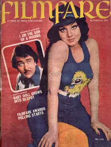 Karanjia, B.K. (Editor). Filmfare, 18 October 1974 | Magazine | 00793538
