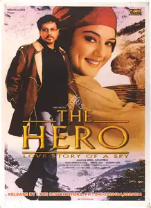 Shah, Dhirajlal (Producer), Hero Love Story Of A Spy, The, 2003 | Full Sheet Poster