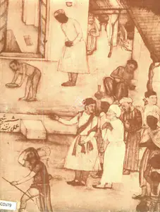 Das, Bishan (Artist). Detail from Shaikh Phul, 1980s | Painting