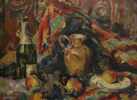 Sabavala, Jehangir (Artist). Still Life with Apples, 1949 | Painting
