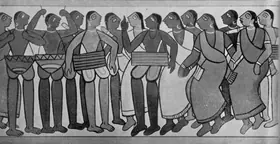 Roy, Jamini (Artist). Santhal Dance, n.d. | Painting