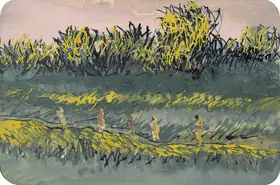 Mookherjea, Sailoz (Artist). Untitled, 1940s | Painting