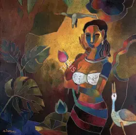 Sengupta, Niren (Artist). Marvel, 2002 | Painting