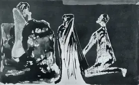 Tagore, Rabindranath (Artist). Untitled, n.d. | Painting