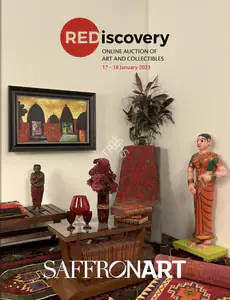 Saffronart (Auction House). REDiscovery. 18 January 2023 | Auction Catalogue | 00862461