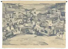 Ramkumar (Artist). Benaras, n.d. | Tapestry
