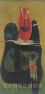 Dasgupta, Bimal (Artist). Untitled, 1971 | Painting