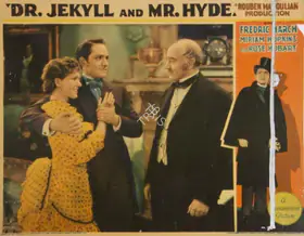 Mamoulian, Rouben (Producer), Dr. Jekyll and Mr. Hyde, 1931 | Lobby Card
