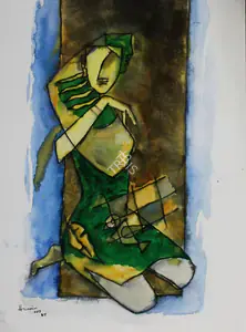 Husain, M.F. (Artist). Untitled, 2007 | Painting