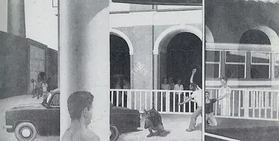 Patwardhan, Sudhir (Artist). Street Play, 1981 | Painting