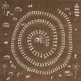 Warli School (Artist). Untitled, n.d. | Painting
