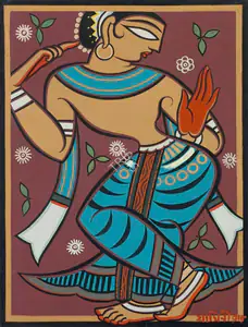Roy, Jamini (Artist). Untitled, n.d. | Painting