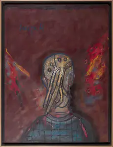 Souza, F.N. (Artist). Untitled (Mutation), 1968 | Painting