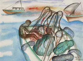 Khakhar, Bhupen (Artist). Untitled, 2001 | Painting