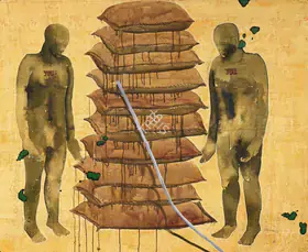 Iranna, G.R. (Artist). Untitled (You and You), 2006 | Painting