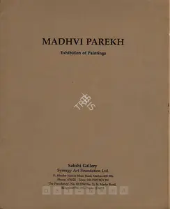 Parekh, Madhavi (Artist). Madhvi Parekh, 1987 | Solo Exhibition Catalogue | 00875859