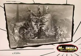 Layton, Roque M. (Cinematographer), Mr India, 1961 | Lobby Card