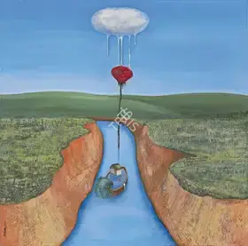 Bhattacharjee, Balaka (Artist). Untitled, 2021 | Painting