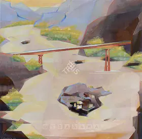 Sabavala, Jehangir (Artist). The Bridge, 2004 | Painting