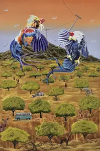 Mohapatra, Jagannath (Artist). Territorial Rights, 2022 | Painting