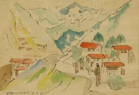 Mukherjee, B.B. (Artist). Untitled (Karnaphuli), 1950 | Painting