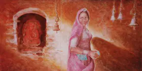 Gupta, Satish (Artist). Intensity, 1992 | Painting
