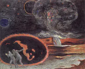 Hebbar, K.K. (Artist). Holocaust, 1975 | Painting