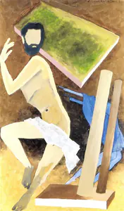 Husain, M.F. (Artist). That Obscure Object of Desire I, n.d. | Painting