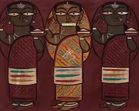 Roy, Jamini (Artist). Untitled, n.d. | Painting