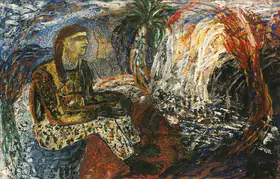 Chakravarty, Jayashree (Artist). Untitled, 1988 | Painting