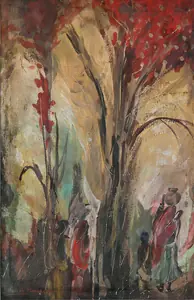 Mookherjea, Sailoz (Artist). Untitled, n.d. | Painting